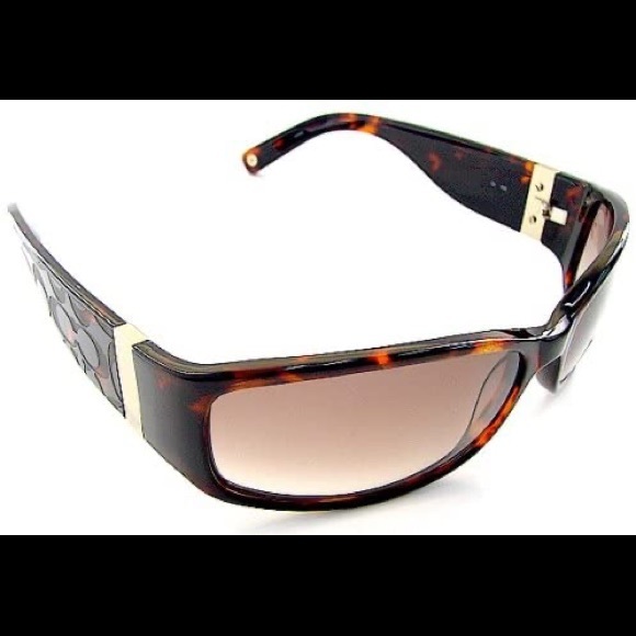 COACH Sunglasses Abigale Tortoise VINTAGE!Original hard case included! - Picture 13 of 14